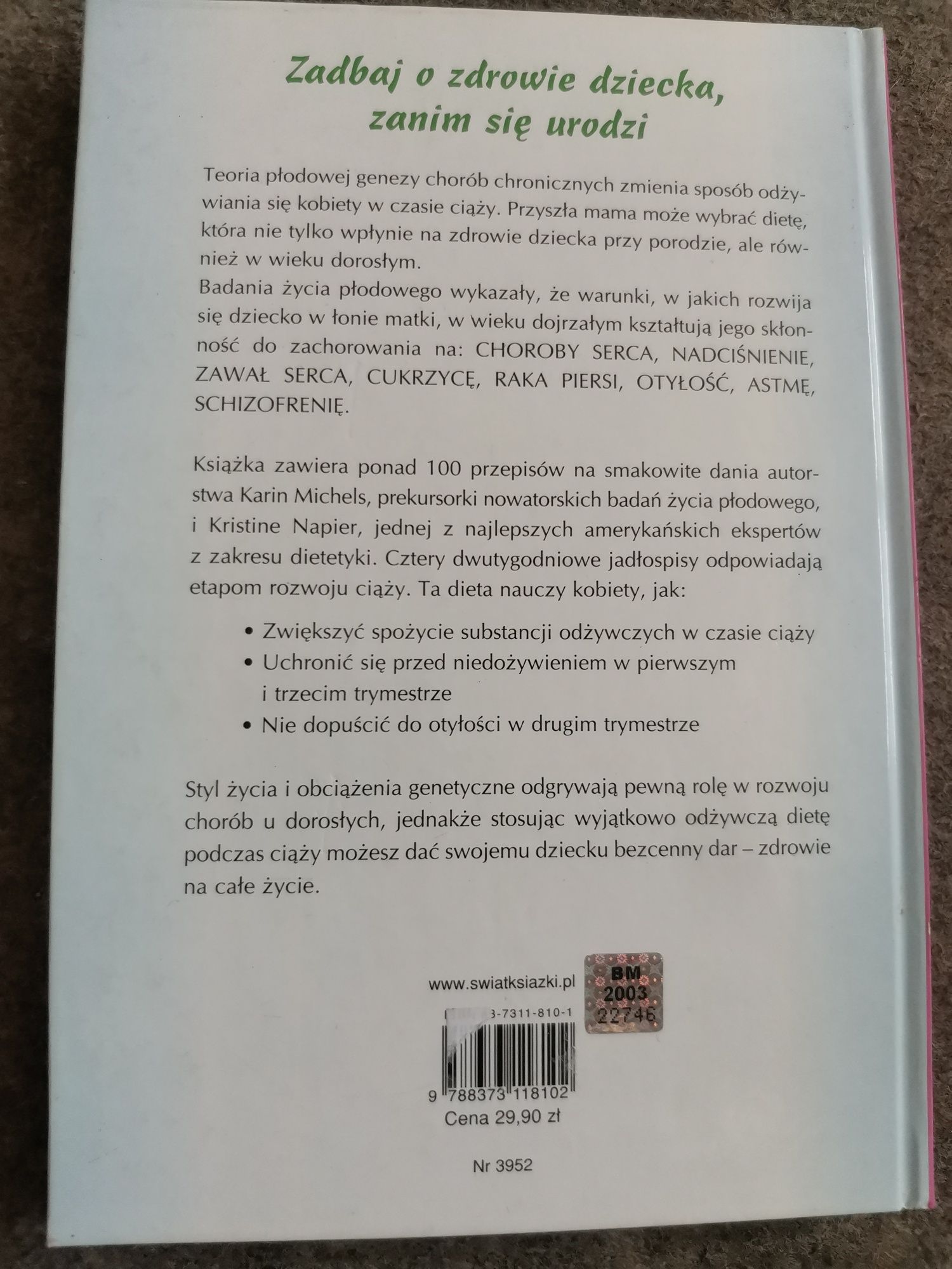 Mamo, chcę jeść zdrowo, właściwe odżywianie w czasie ciąży poradnik Św