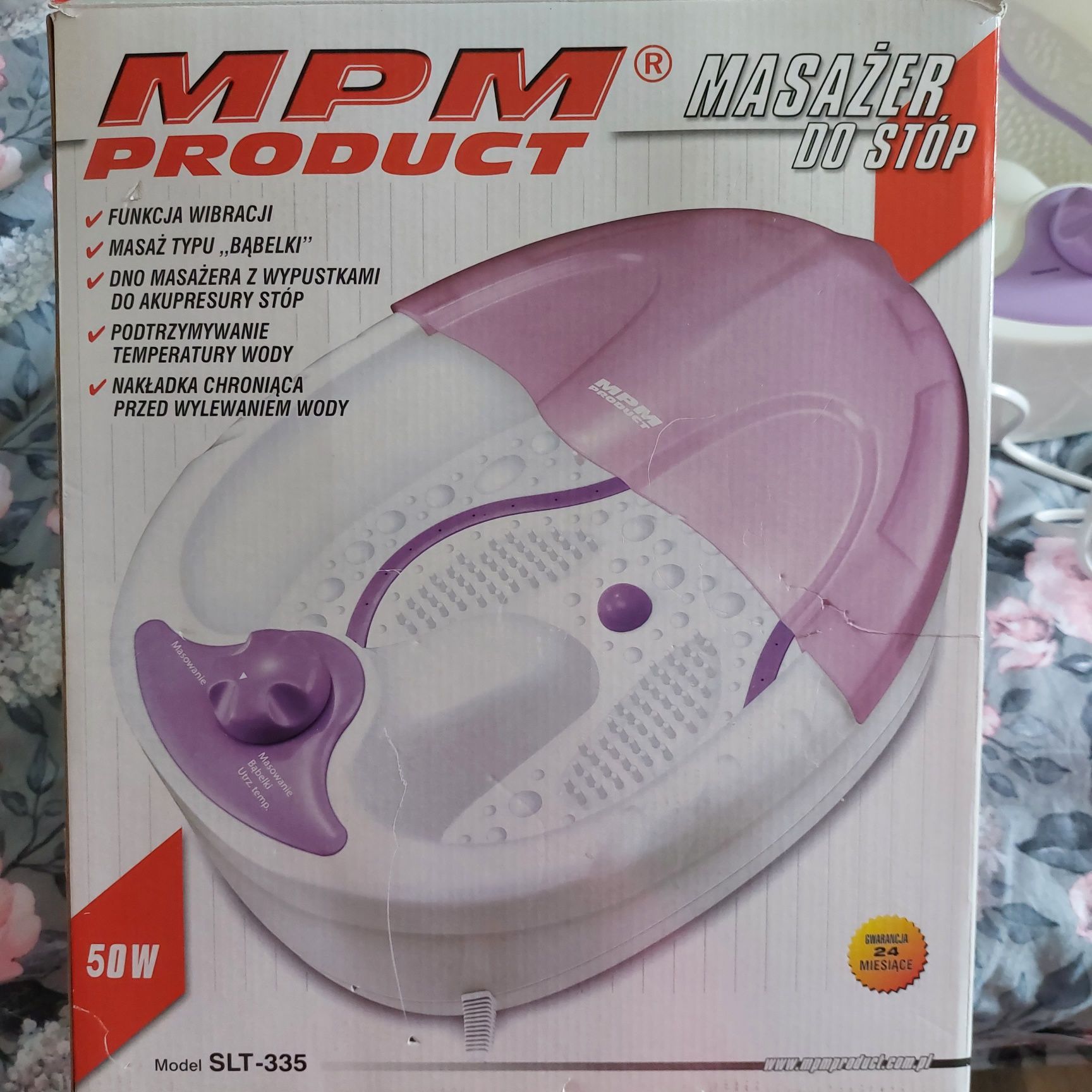 Masażer do stóp firmy MPM Product