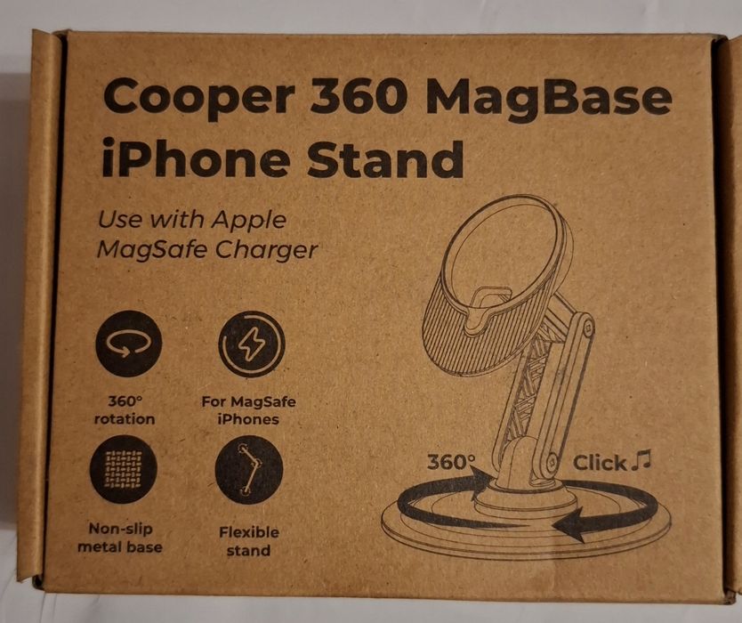 podstawka Cooper 360 MagBase iPhone Stand