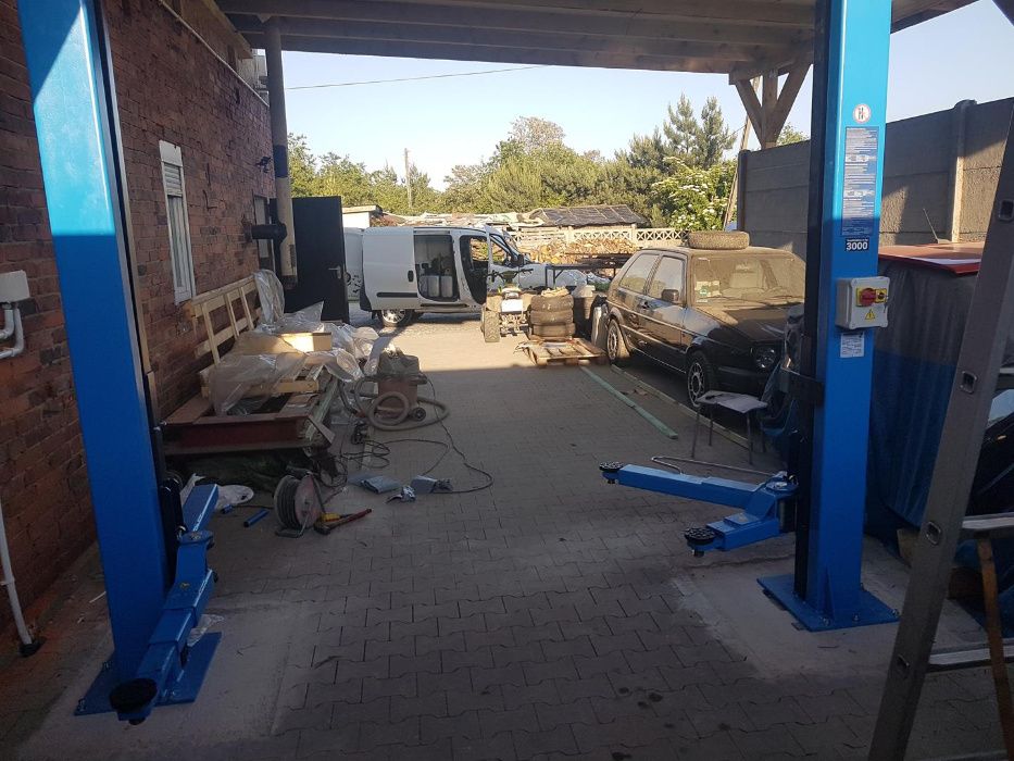 Przegląd, montaż, naprawa podnośników samochodowych