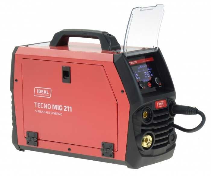 Spawarka migomat IDEAL TECNO MIG 211 S-PULSE z pulsem pod aluminium
