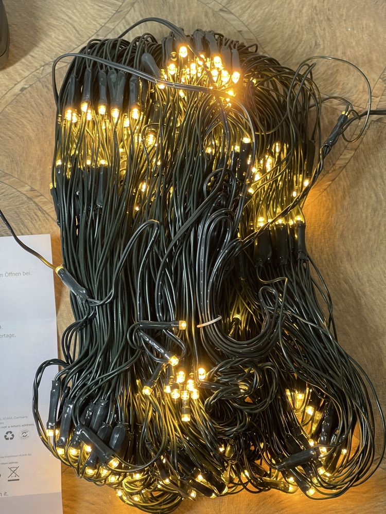 Led штора, гирлянда - штора