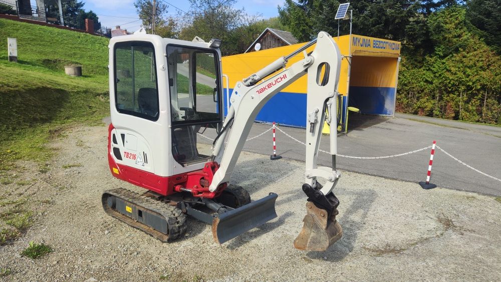 Minikoparka Takeuchi TB216  2014 mini koparka