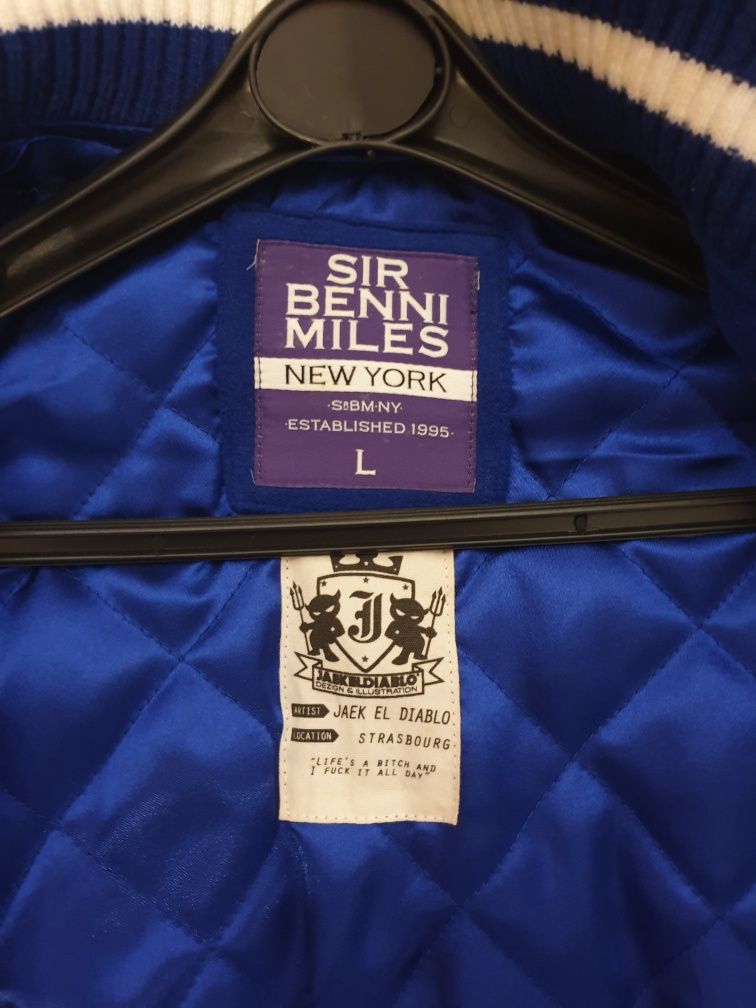 Casaco Baseball Sir Benni Miles New York - NOVO