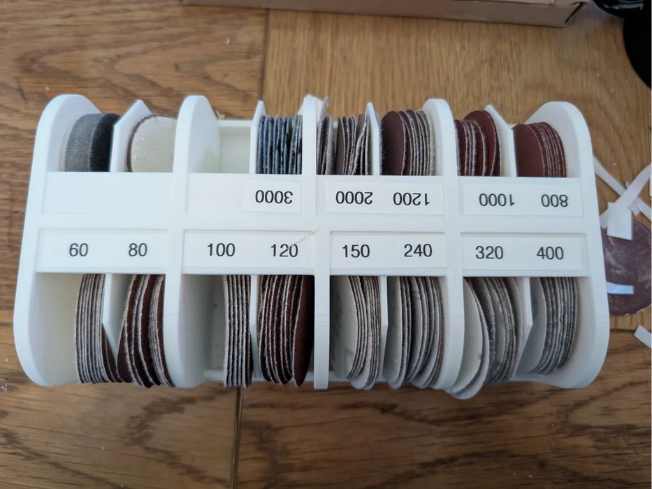 Suporte de Lixas Discos 50mm