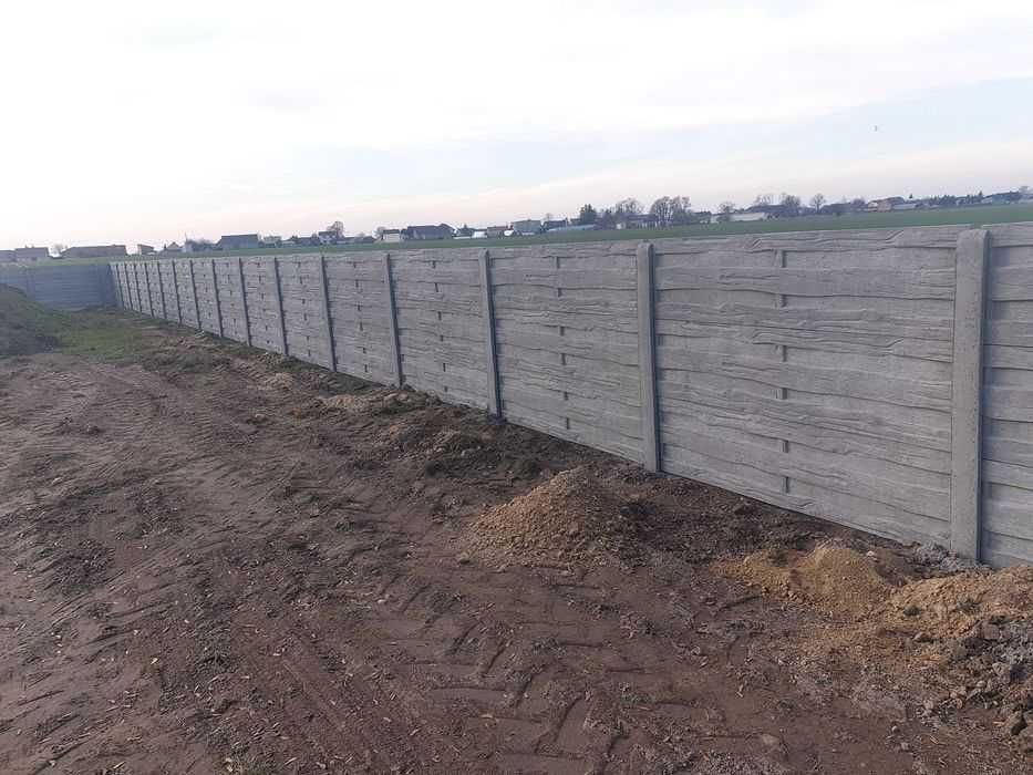 Ogrodzenia betonowe, ,wiaty ,garaże