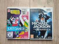 Gry Just Dance 3 i Michael Jackson The Experience do Nintendo Wii