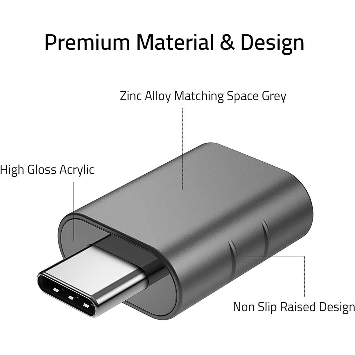 Przejściówka Z Usb C Na Usb Adapter Syntech 2 Szt