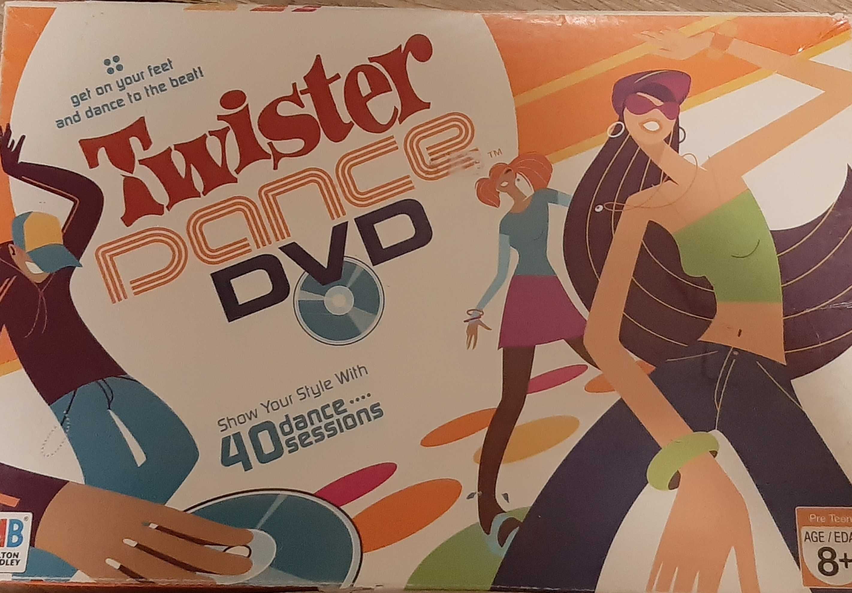 TWISTER dance Hasbro Oryginalny DVD +4 maty