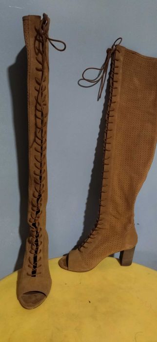 Bota de senhora perna longa