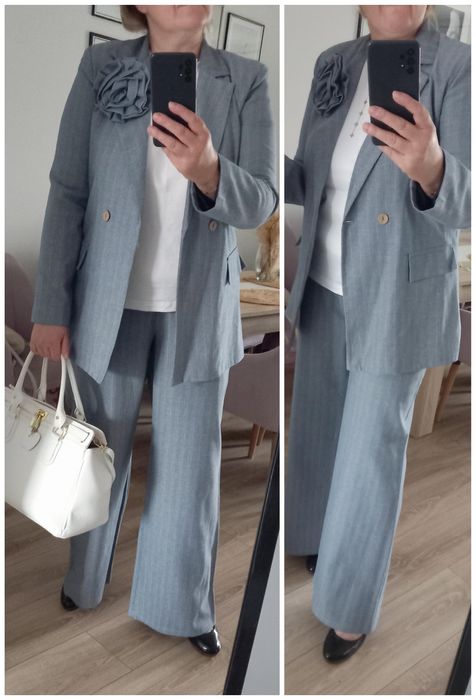 Nowy garnitur damski włoski rozm.L