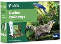 Czytaj z Albikiem. Świat zwierząt.  Zestaw mówiące pióro + książka