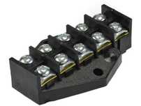 Listwa Zaciskowa, Pierścień Rozgałęźny 5X16Mm2 Czarny