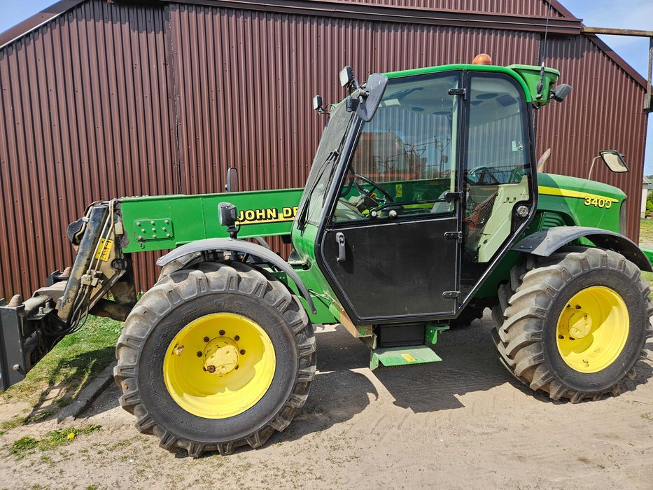 Ładowarka teleskopowa John Deere 3400 oryginał mechaniczna matbro