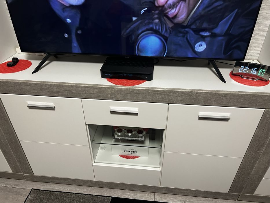 Mebloscianka szara komplet