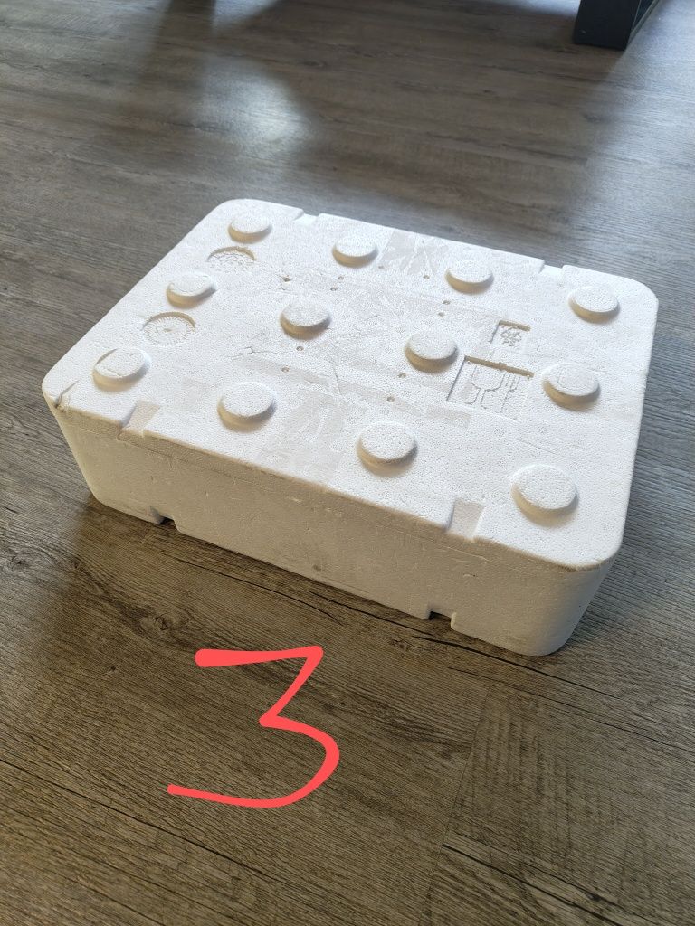 Pojemniki styrobox braplast zestaw