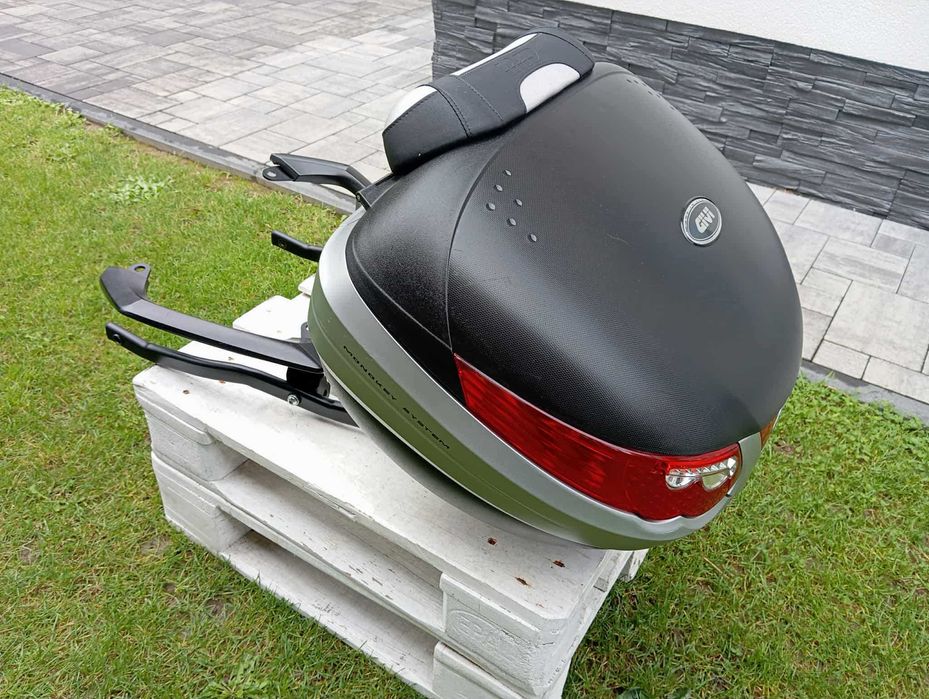 Kufer Centralnu GIVI Maxia Stelaż Plyta Kawasaki KLE 650 Versys 2011
