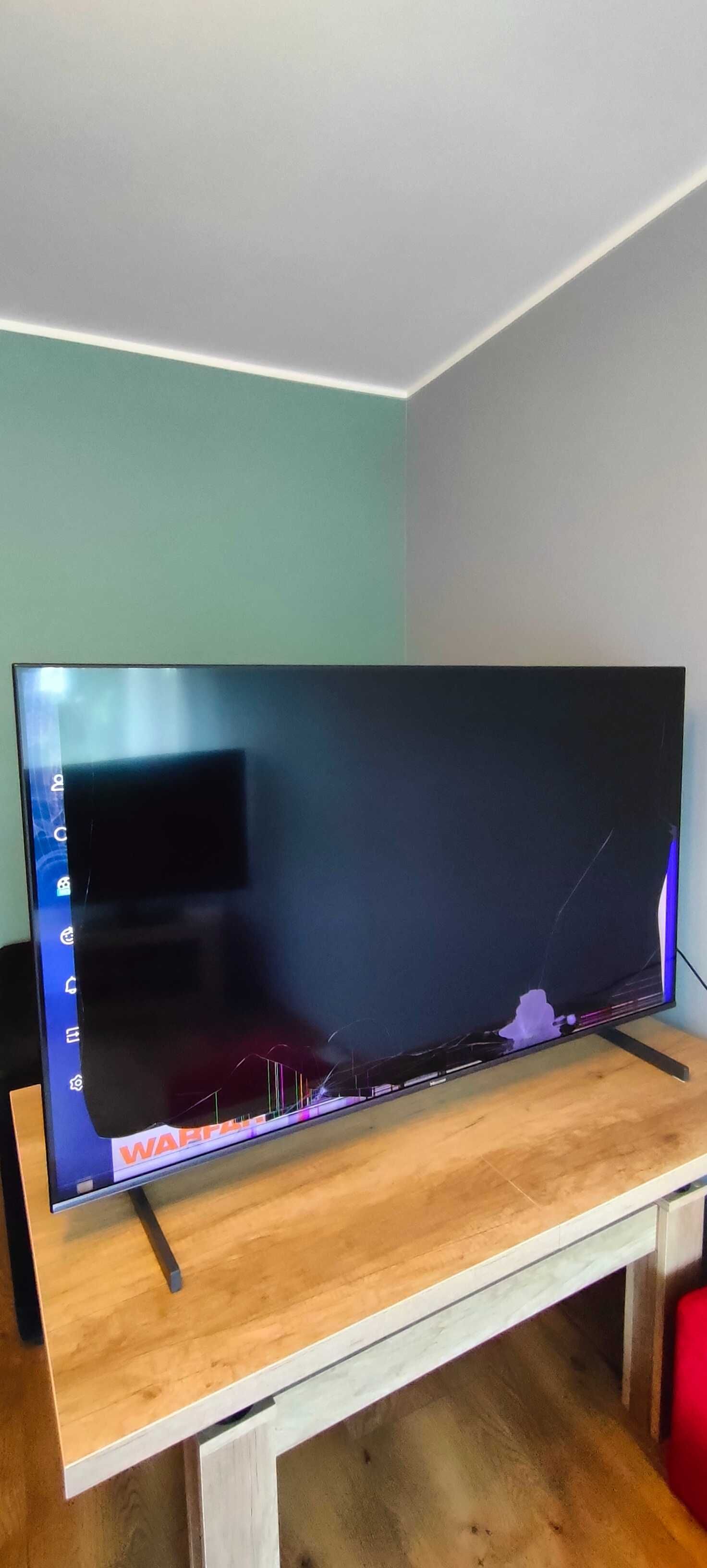 Telewizor Hisense 55" Mini-led 4K uszkoszony