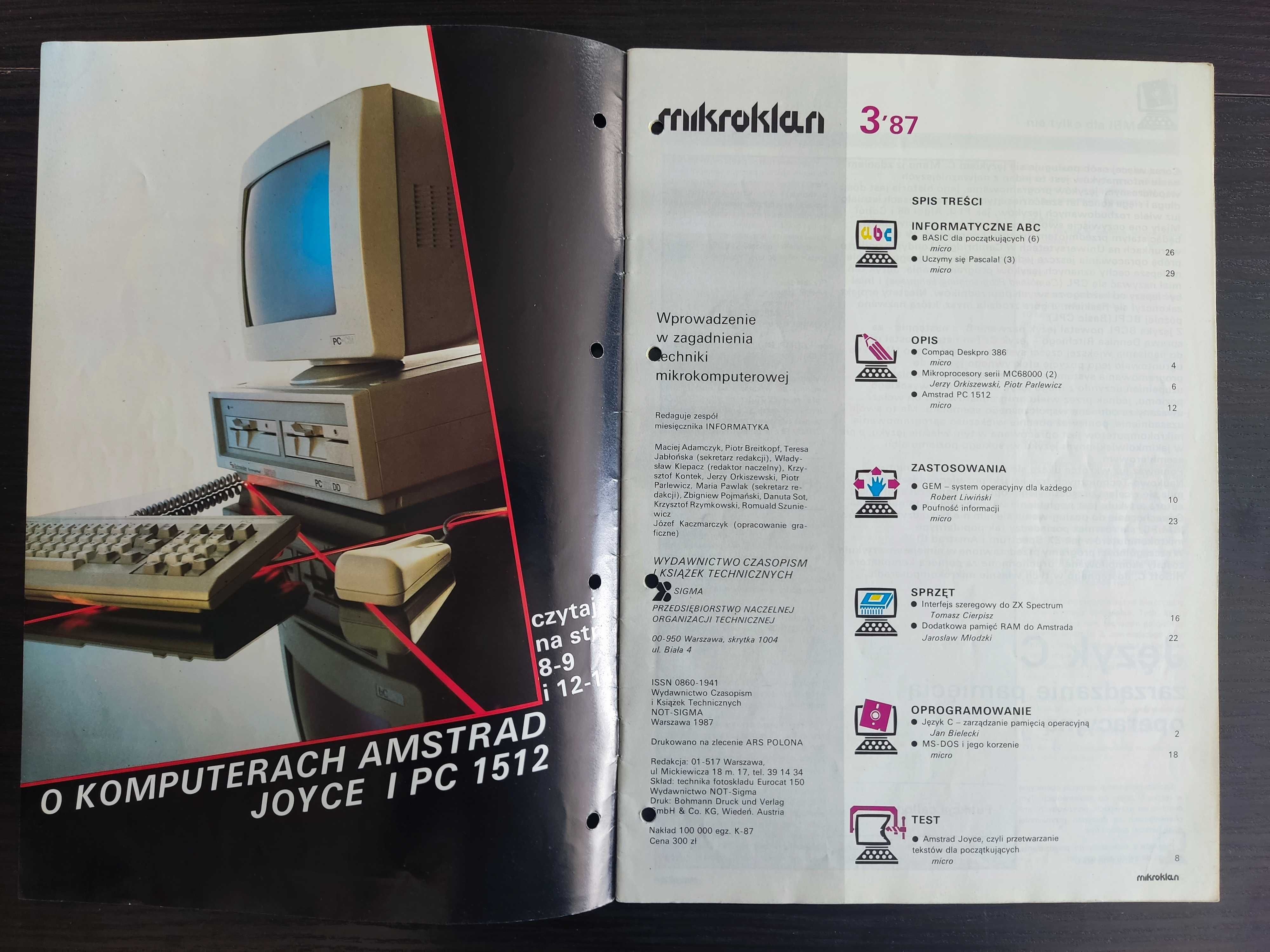 Mikroklan nr 3/1987