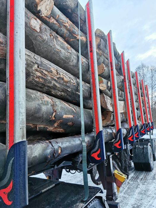 Drewno Opałowe Kominkowe Buk Grab Sezonowany Transport