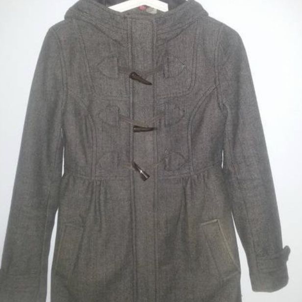 Płaszcz kurtka budrysówka z kapturem H&M Divided