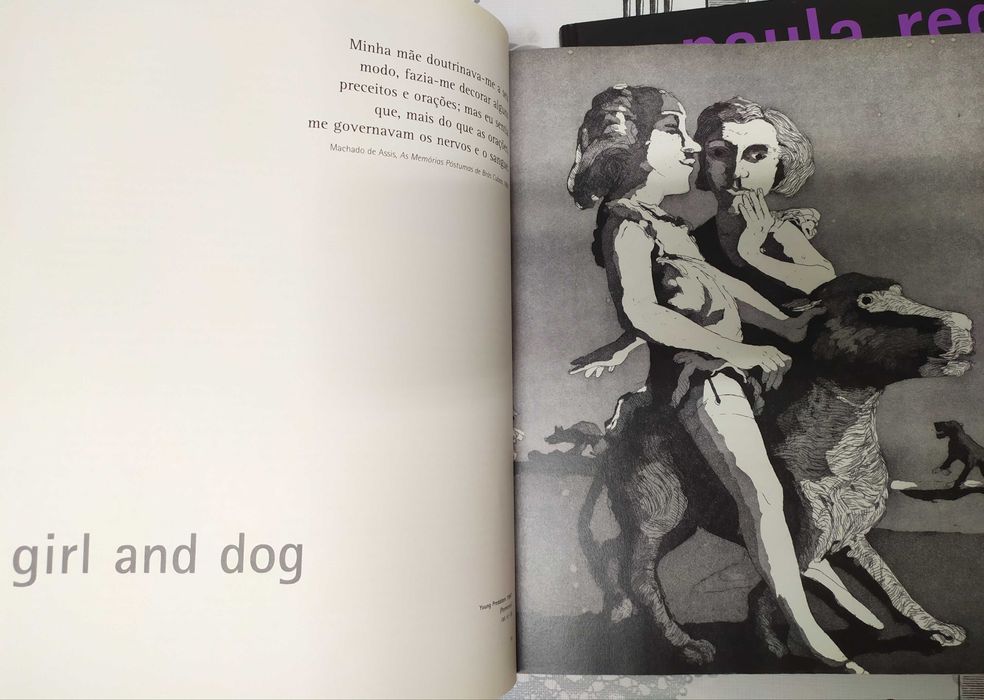 Livro Paula Rego, obra gráfica vol 1 e 3