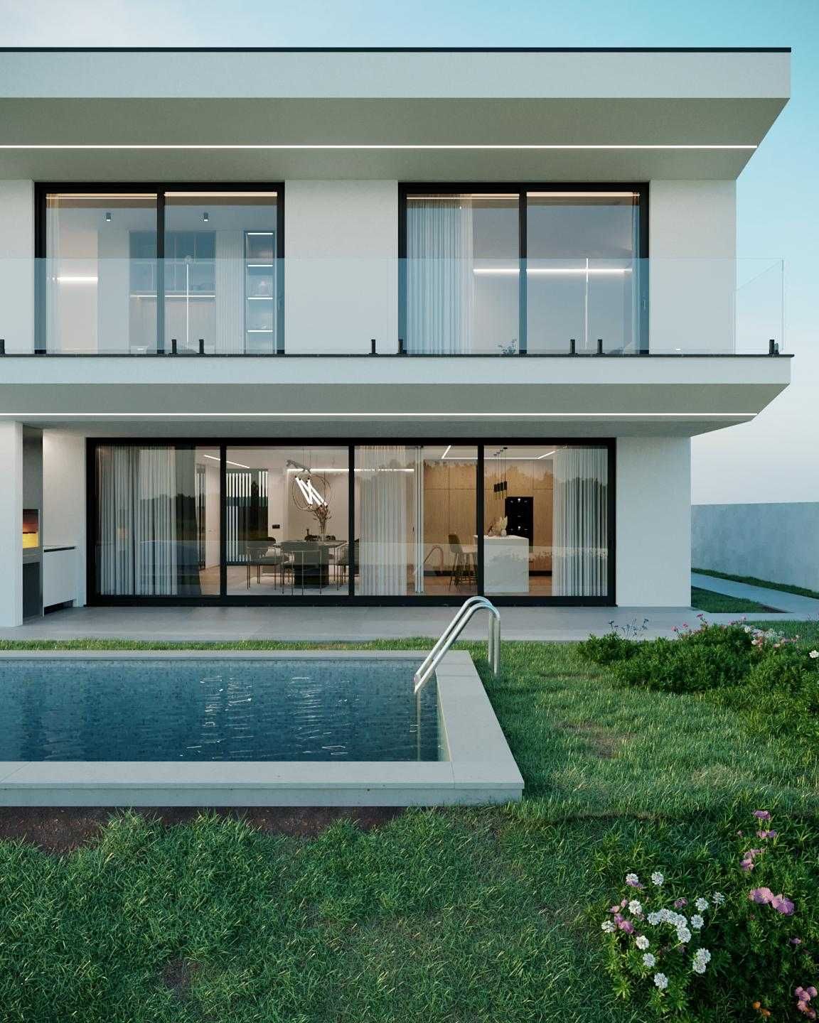Terreno para Moradia de 2 Pisos com Piscina e Vista