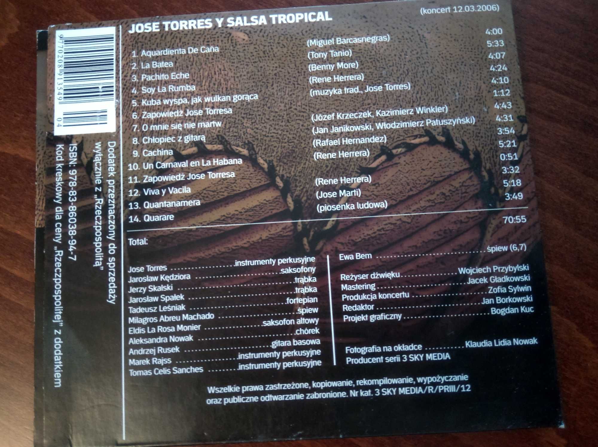Jose Torres salsa  cd x 2szt