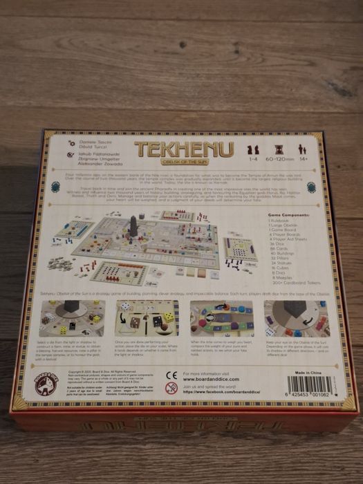 Tekhenu - gra planszowa ENG