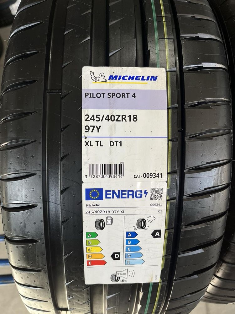 275/35/18+245/40/18 R18 Michelin Pilot Sport 4 4шт нові