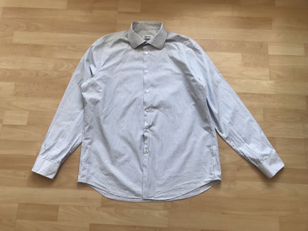 Оригінальна стильна чоловіча сорочка, рубашка Calvin Klein 50-52 роз
