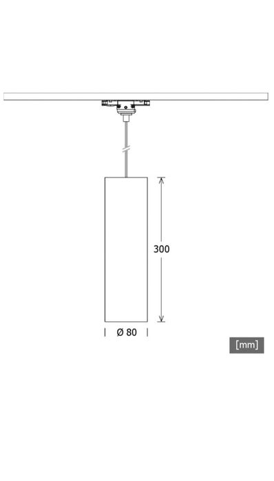 3x Lampa wisząca LED LTS 3000K - 15W FUZZY 08.1030.25.3/DALI0 #649082