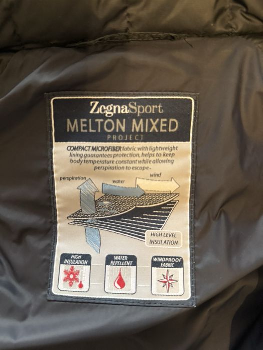 ZegnaSport Melton Mixed Project куртка