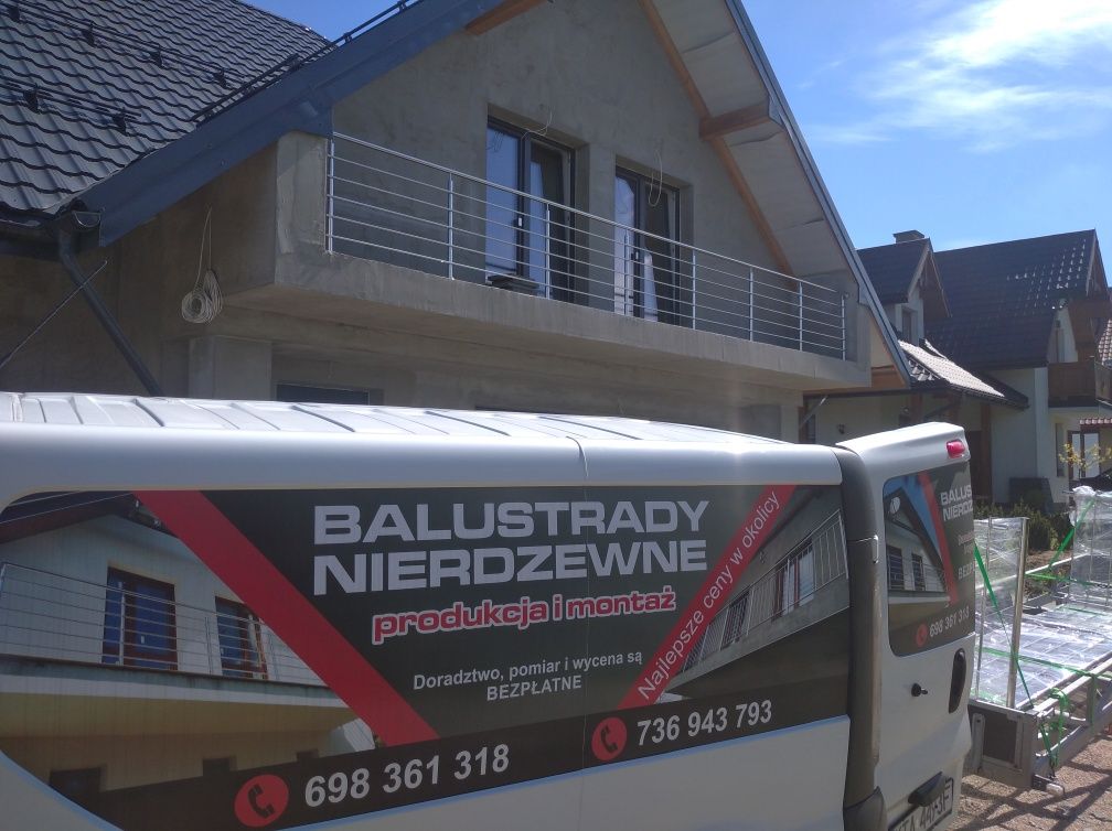 2 tygodnie czas realizacji balustrady bankowej nierdzewna inox poler