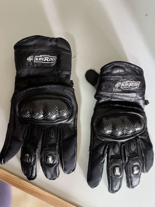 Luvas Motociclista Pretas da Kenrod