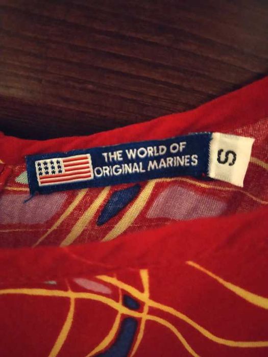 Vestido Vermelho Original Marines