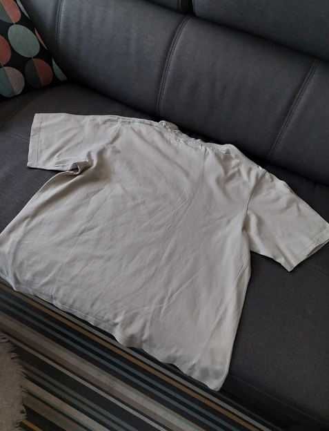 *** podkoszulek T-shirt Cropp L jasny beż ***