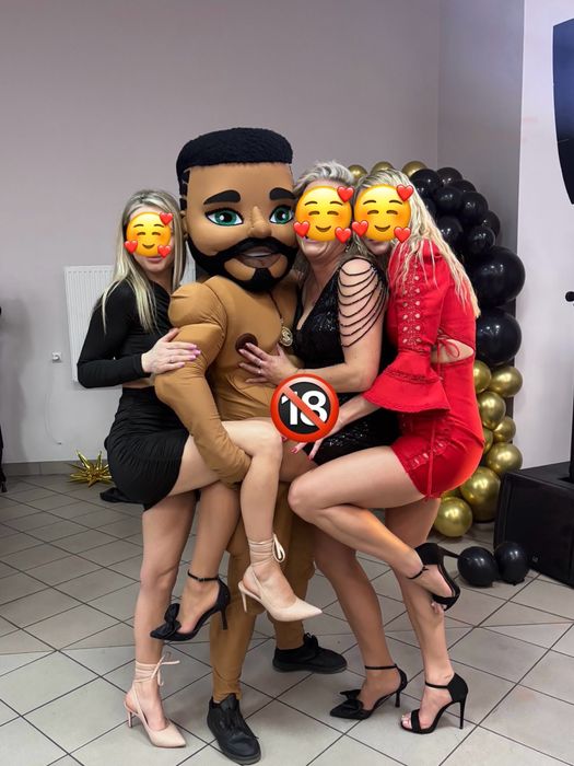 Żywa maskotka tancerz Alvaro na imprezy