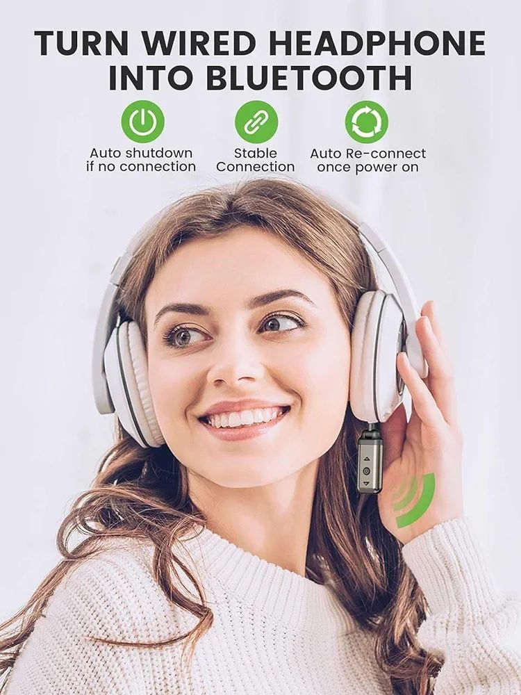 Adapter Bluetooth Aux Air88 do samochodu, odbiornik Bluetooth Aux 5.3