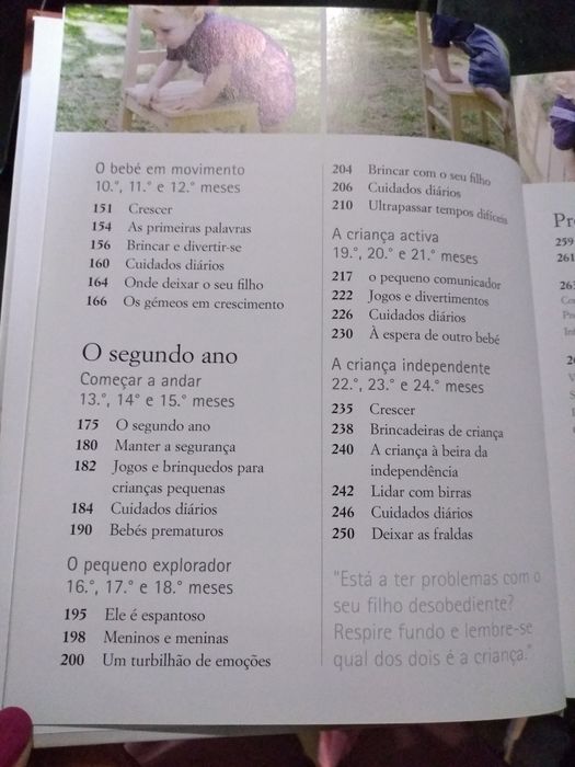 Livro "O Seu Bebé Mês a Mês"