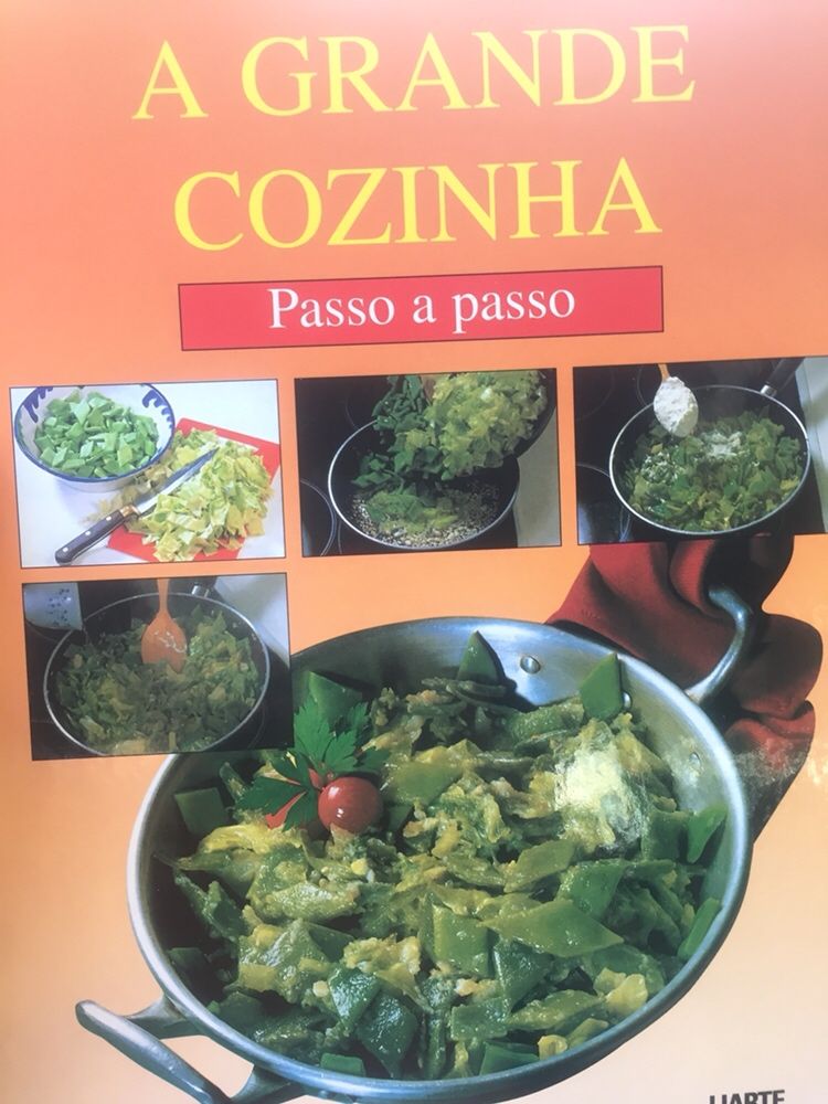 Coleção de livros de culinária