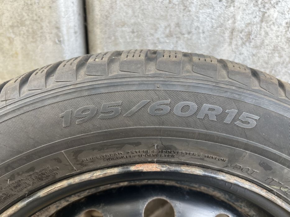 Колеса в зборі 4шт R15 4х114 laufenn зима 195/60