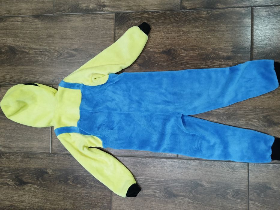 Minionek strój karnawałowy, przebranie H&M rozm 122-128