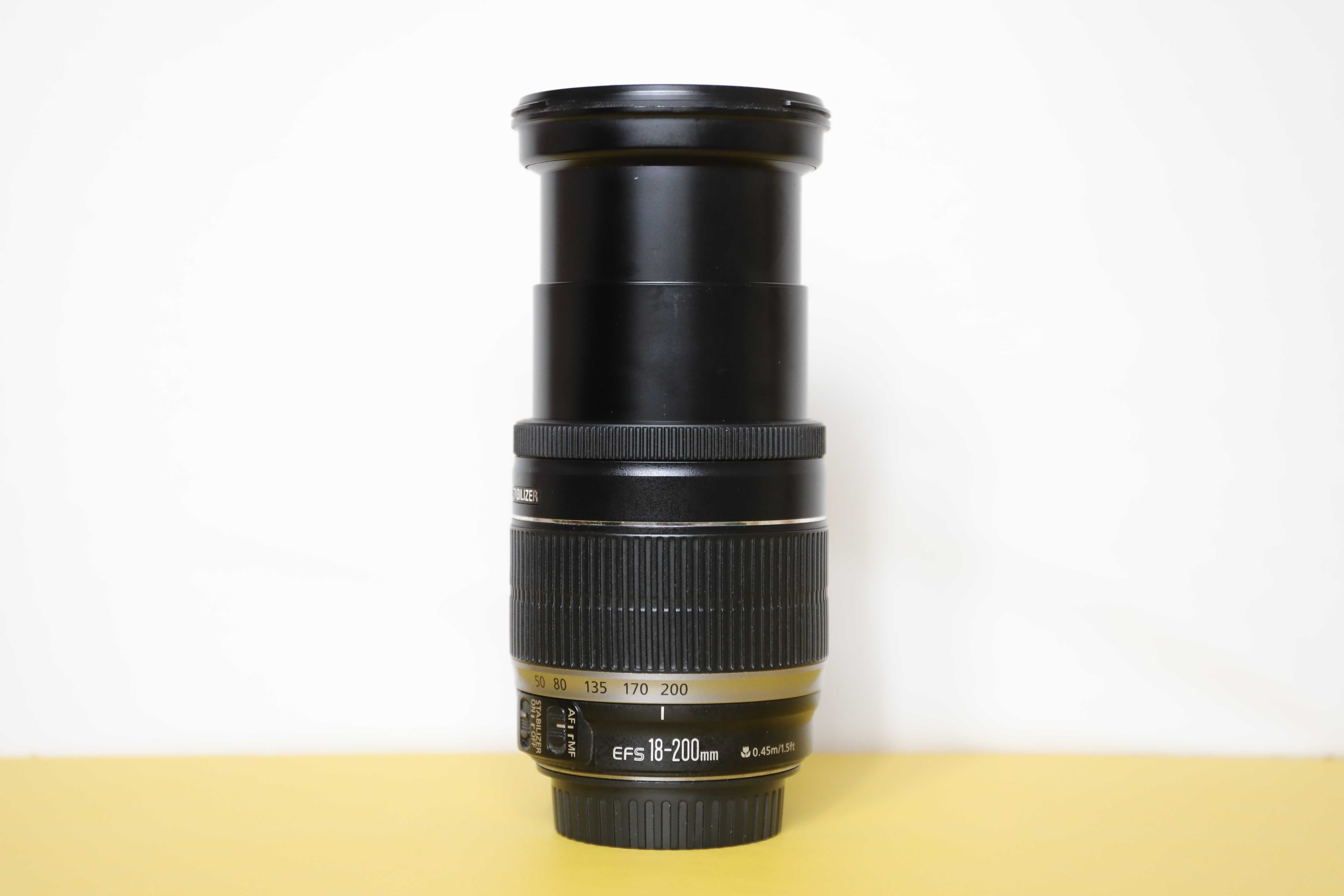 Canon 18-200mm IS EF-S Superzoom! Świetny Stan! BDB!