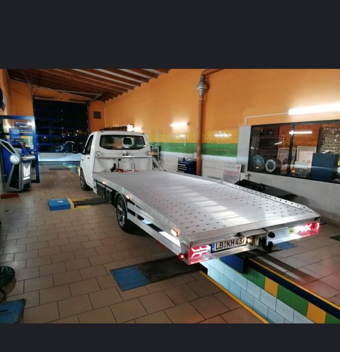 Zabudowa autolaweta autozabudowa stal alu