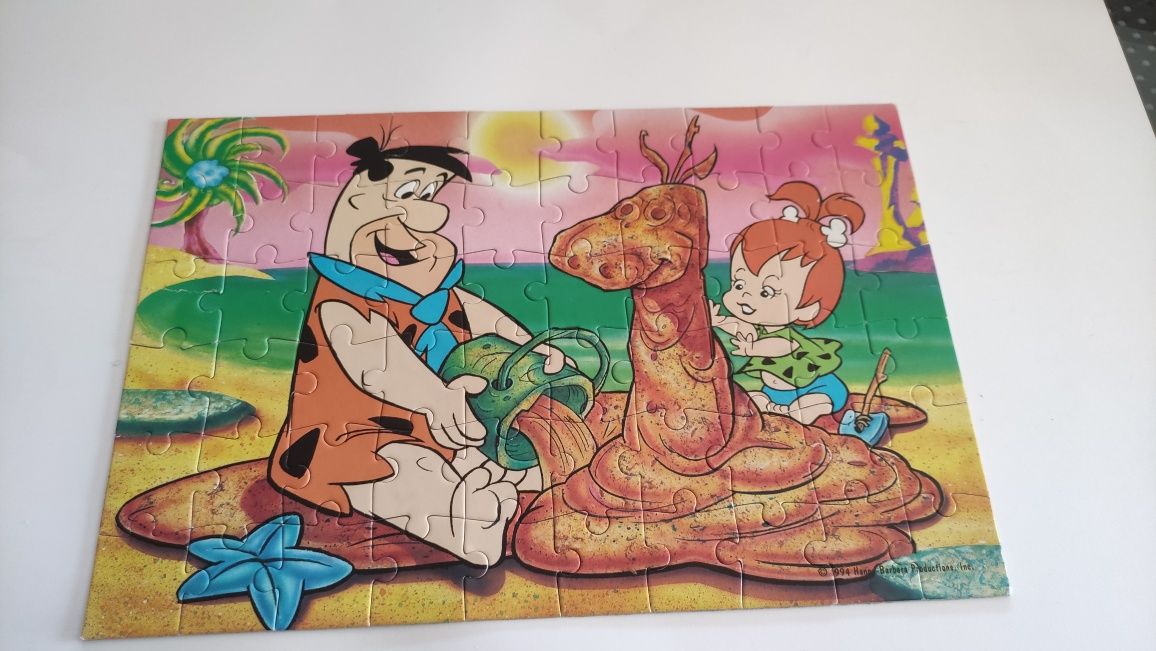 Puzzle Flintstonowie 60 szt - inne opakowanie