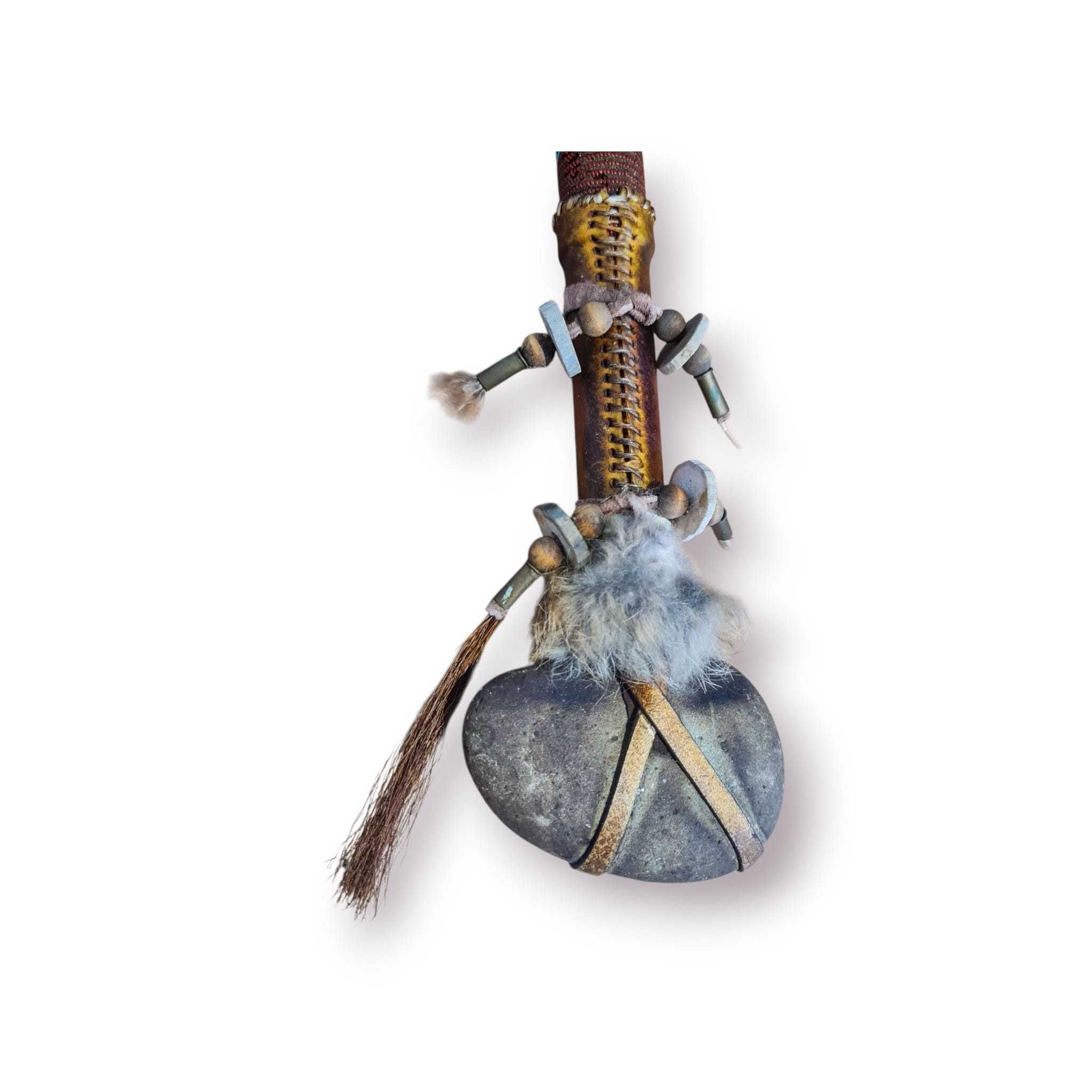 Machado Pedra Estilo Tomahawk Nativo Americano  Peça Decorativa Tribal