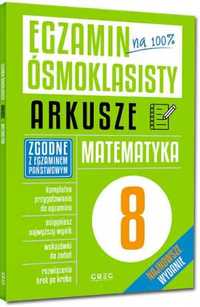 Egzamin ósmoklasisty - arkusze matematyka GREG - praca zbiorowa