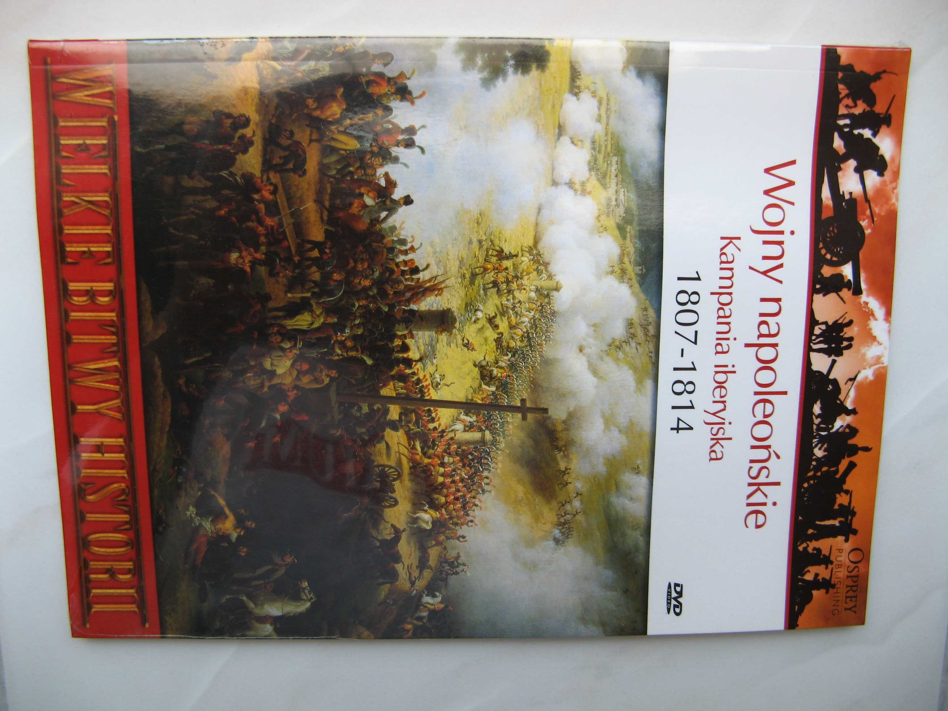 Osprey: Wojny napoleońskie. Kampania iberyjska, książka + DVD/Nowe!