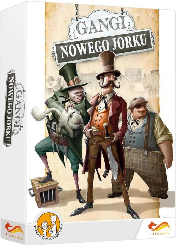 Gra karciana nowa GANGI NOWEGO JORKU FOXGAMES, wiek: 10+